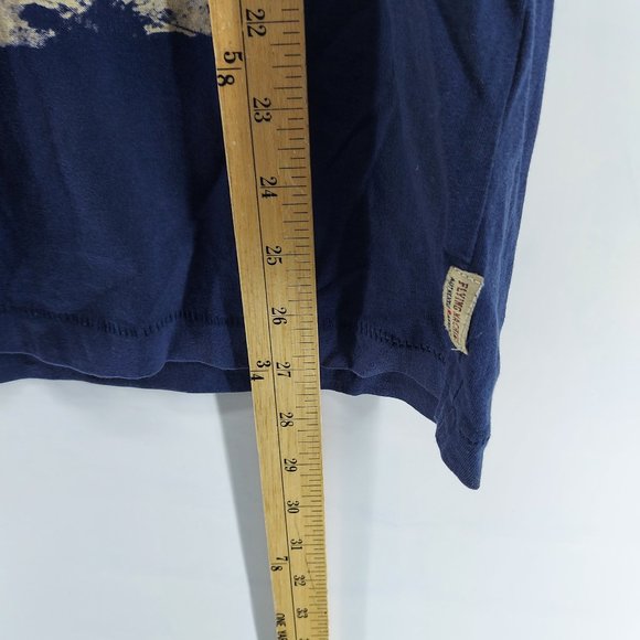 flying machine blue shirt Size Large - Picture 6 of 8